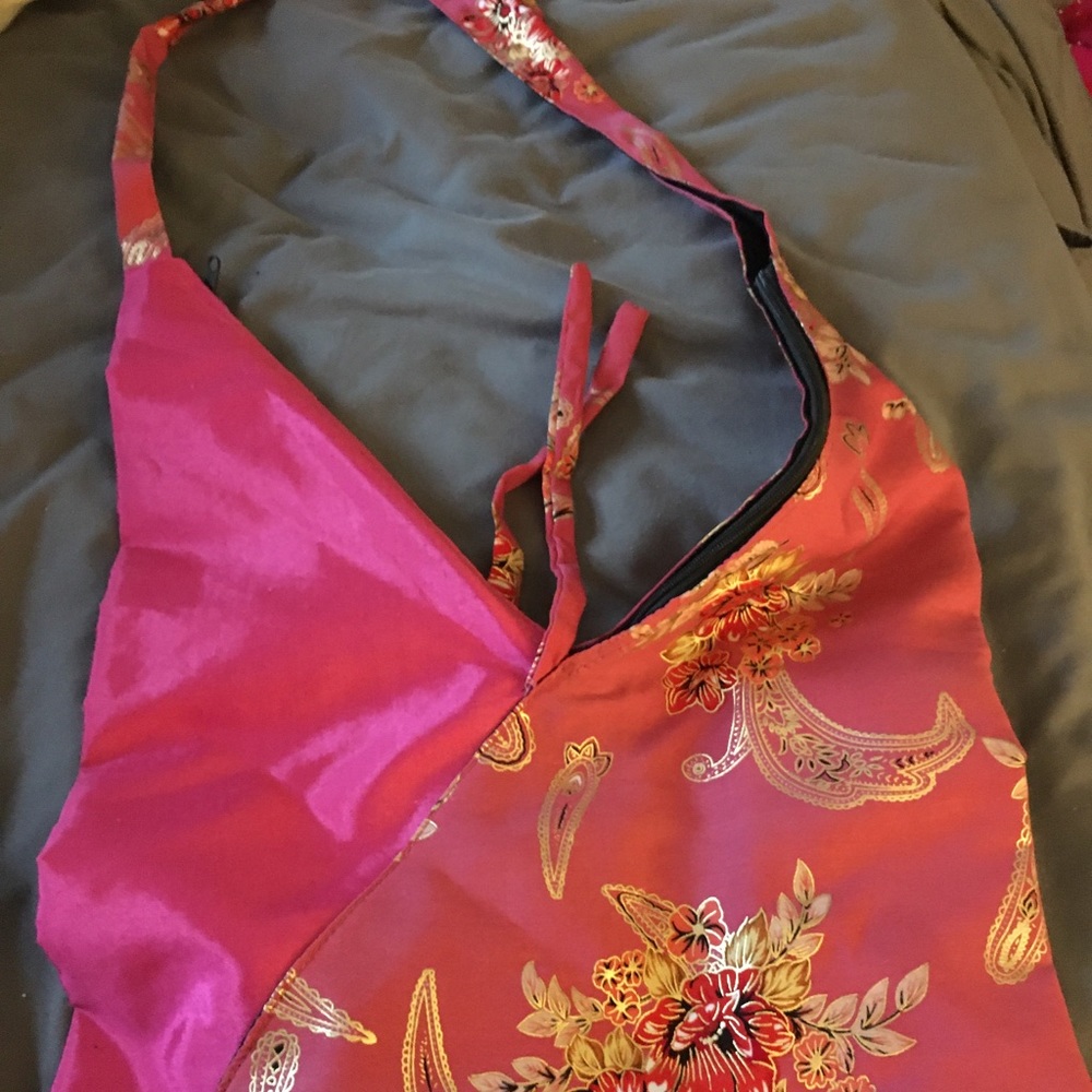 Japanese silk bag - Picture 1 of 3
